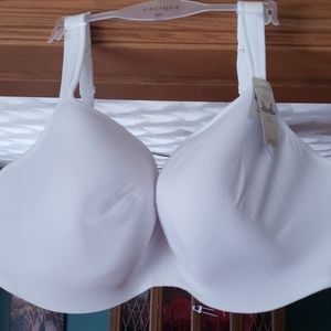Cacique white smooth balconette 44H